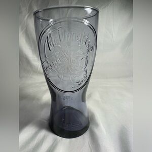 Vintage McDonald's Speedee 1955 Purple Tinted Glass Retro Collectable Tumbler